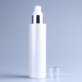 Botella de loción de PET esmerilado plástico cosmético para el cuidado de la piel